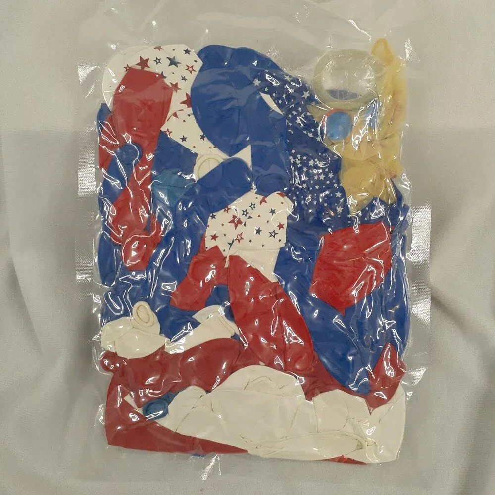 Red White and Blue Balloon Garland Arch Kit - NWOT